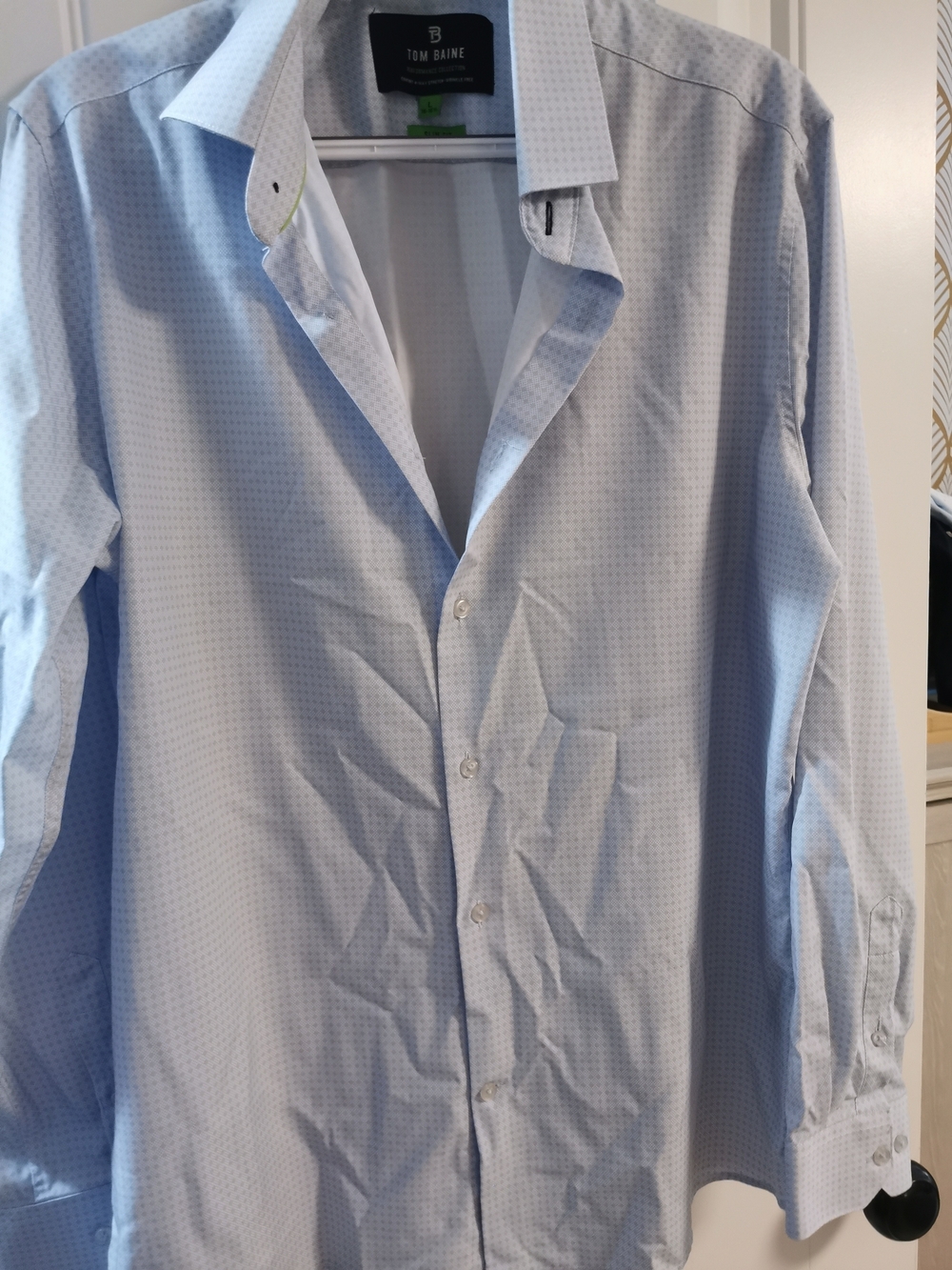 Performance Slim Fit Dress Shirt - Light Blue